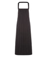 Striped bib apron