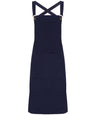 Cross back 'barista' bib apron