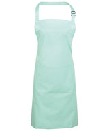 Colours bib apron with pocket