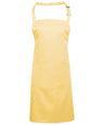 Colours bib apron with pocket