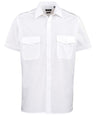 Short sleeve pilot shirt