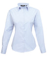 Women's poplin long sleeve blouse