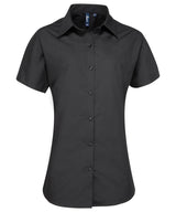 Women's supreme poplin short sleeve shirt