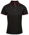 Women's contrast Coolchecker® polo