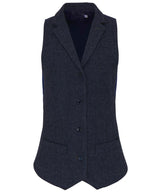 Women's herringbone waistcoat
