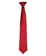 'Colours' satin clip tie