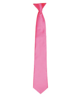 'Colours' satin clip tie