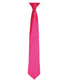 'Colours' satin clip tie