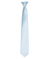 'Colours' satin clip tie