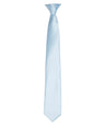 'Colours' satin clip tie