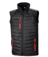 Compass padded softshell gilet