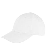 Memphis 6-panel brushed cotton low profile cap