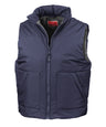 Fleece-lined bodywarmer