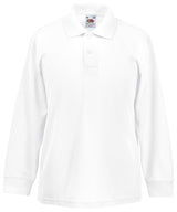 Kids long sleeve 65/35 polo