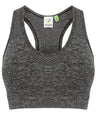 Women's seamless sports bra