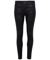 Women's TriDri® performance camo leggings full-length