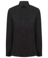 Women's modern long sleeve Oxford shirt