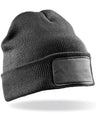 Double-knit printers beanie