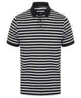 Striped Jersey polo shirt