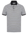 Striped Jersey polo shirt