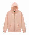 Softstyle™ midweight fleece adult full-zip hooded sweatshirt