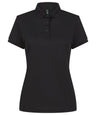 Women’s recycled polyester polo shirt