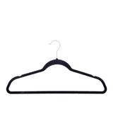 Velvet-effect coat hangers (25-pack)
