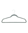 Velvet-effect coat hangers (25-pack)
