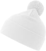 Atlantis Wind S Pompom Recycled Beanie Double Skin Cuffed