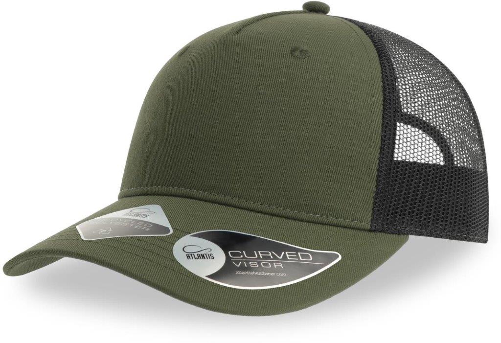 Atlantis Zion Recycled Trucker 5 Panel Cap