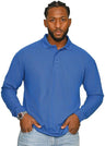 Casual Classic Polycotton L/S Pique Polo 190gm