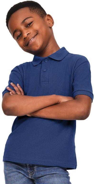 Casual Classic Polycotton Pique Polo 190gm Kids