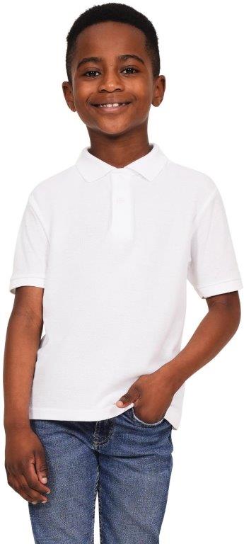 Casual Classic Polycotton Pique Polo 190gm Kids