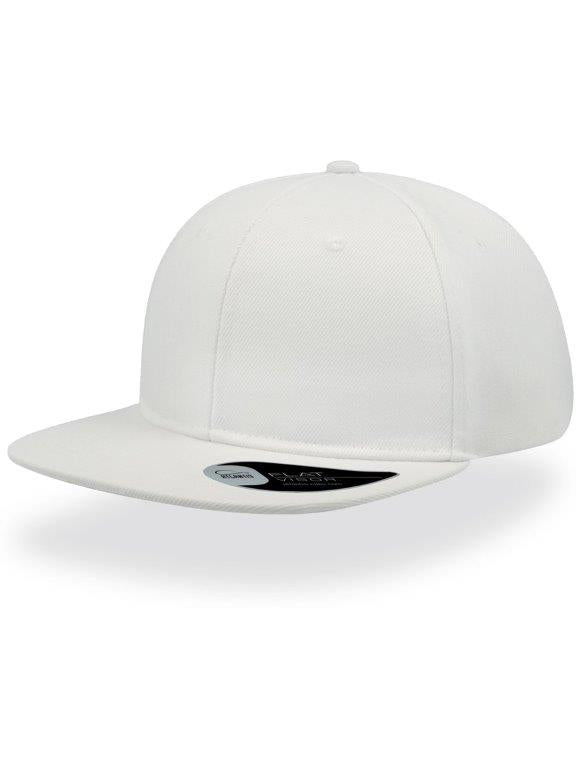 Atlantis# Snap Back Flat Visor 6 Panel Cap