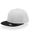 Atlantis# Snap Back Flat Visor 6 Panel Cap
