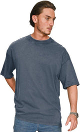 Casual Ringspun 150 Acid Wash Oversize Extended Neck T