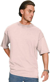 Casual Ringspun 150 Acid Wash Oversize Extended Neck T