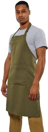 Dennys Recycled Full Length Bib Apron With Pocket