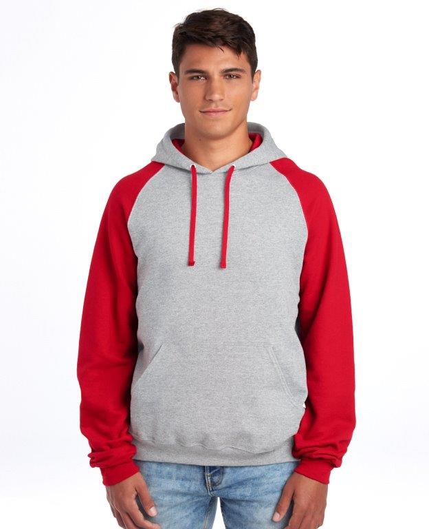Jerzees NuBlend Colour Block Raglan Hood 275gsm