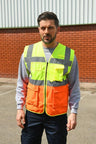 Korntex# High Vis Executive Multifunction Safety Vest