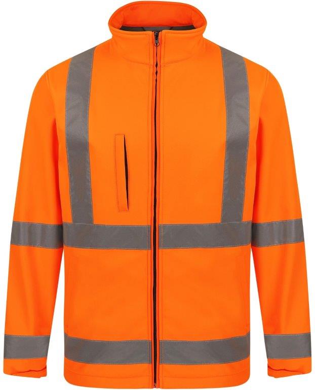 Korntex# High Vis Premium Softshell Jacket