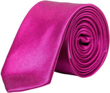 Korntex# Tie Satin Silk Slim Width