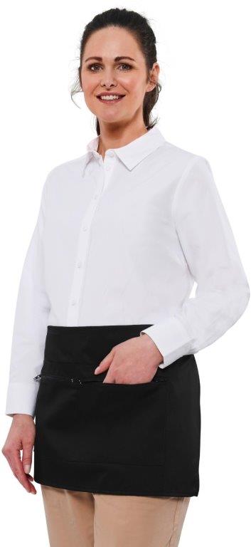 AA Workwear Waist Apron With Zip Pocket