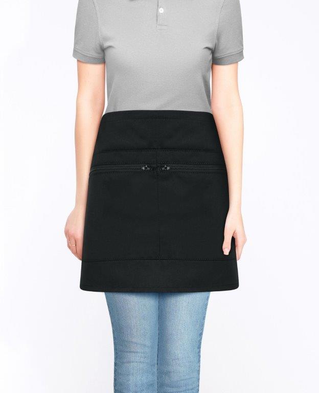 AA Workwear Waist Apron With Zip Pocket
