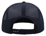 Atlantis# Snap 90s Flat Visor 5 Panel Trucker Cap