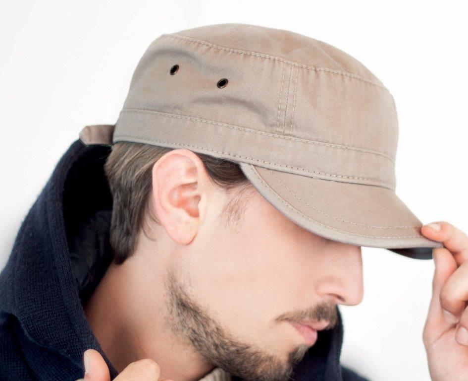 Atlantis# Urban Military Cap Chino Cotton