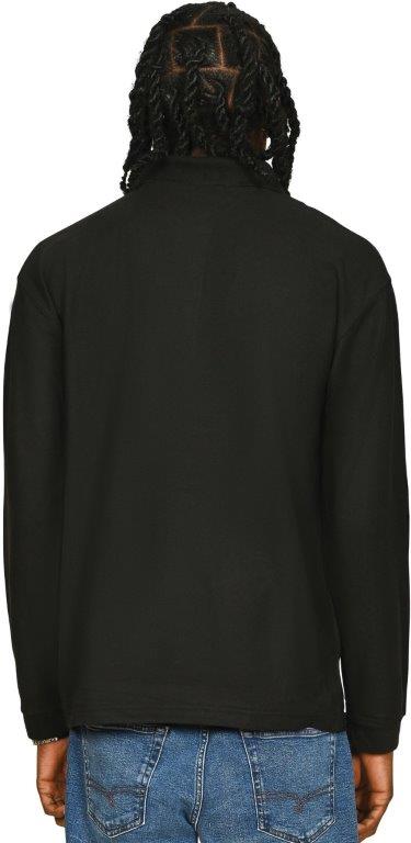 Casual Classic Polycotton L/S Pique Polo 190gm