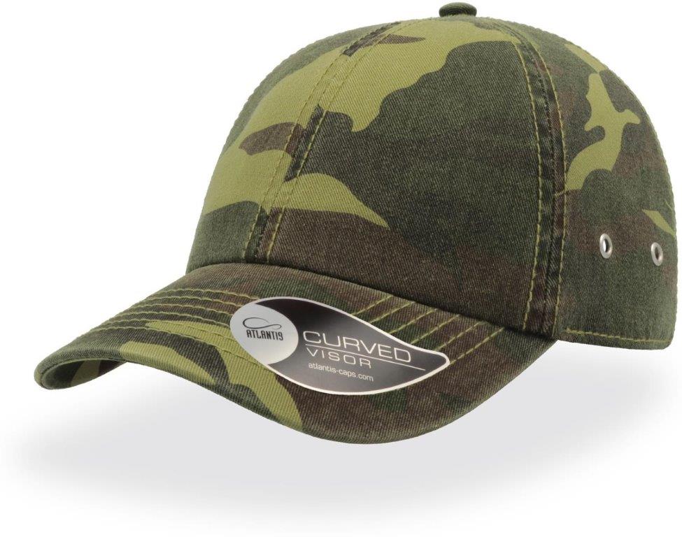 Atlantis Action 6 Panel Chino Baseball Cap