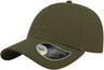 Atlantis Hit S Twill Curved Visor 6 Panel Sustainable Structured Cap