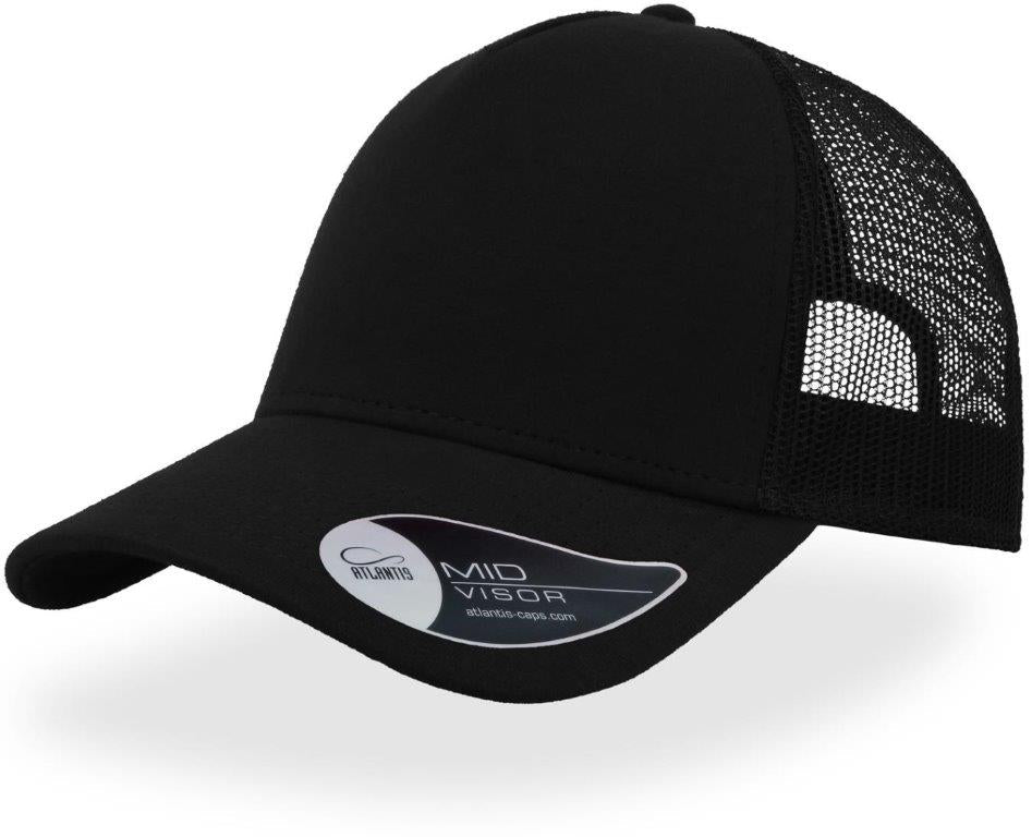 Atlantis Rapper Jersey Mid Visor Trucker Cap